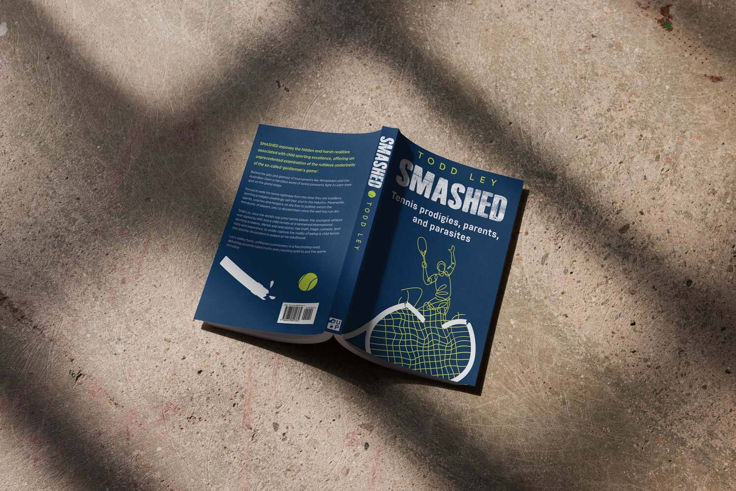 Smashed Book Mockup